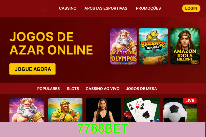 7788BET cassino confiável do Brasil