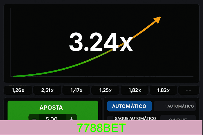 Crash game 7788BET ganhos rápidos e diversão!