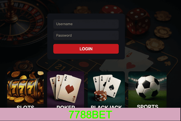 Login Cassino 7788BET apostas seguras online